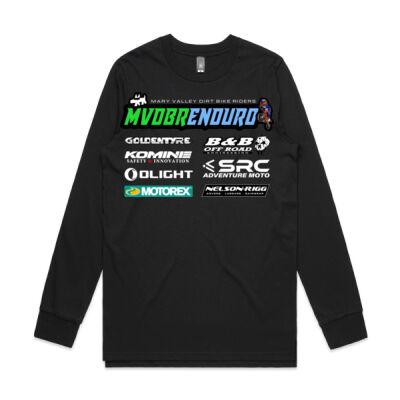 MVDBR Sponsors Long Sleeve Tee Thumbnail